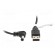 Cable | USB A plug,DC 5,5/2,5 plug | black | 1m | Core: Cu image 2