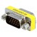 Adapter | D-Sub 15pin HD plug,both sides фото 1