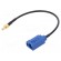 Antenna adapter | Fakra socket,SMB-C plug | straight | 150mm image 1