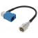 Antenna adapter | FME-B plug,Fakra socket | straight,angled image 1