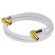Cable | 75Ω | 3m | Full HD,shielded, fourfold,works with 4K, UHD image 2