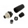 Connector | M12 | PIN: 4 | straight | plug | -40÷85°C | male image 1
