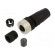 Connector | M12 | PIN: 4 | straight | plug | Connection: PG7 | 125VAC | 3A image 1