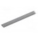 Closed cable trunkings | Colour: grey | L: 1m | Mat: PVC | H: 6mm | W: 20mm image 1