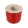 Insulating tube | fiberglass | red | -20÷155°C | Øint: 1mm фото 2