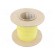 Insulating tube | silicone | yellow | Øint: 0.5mm | Wall thick: 0.2mm image 2