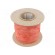 Insulating tube | silicone | red | Øint: 0.8mm | Wall thick: 0.4mm image 2
