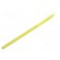 Insulating tube | silicone | yellow | Øint: 0.8mm | Wall thick: 0.4mm фото 1