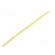 Insulating tube | silicone | yellow | Øint: 1.5mm | Wall thick: 0.4mm фото 1