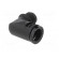 90° angled connector | Thread: metric,outside | polyamide 6 | black paveikslėlis 8