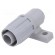 End holder | polypropylene | FlexiGuard FG | -35÷80°C | IP54 | grey paveikslėlis 1