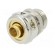 Straight terminal connector | Thread: metric,inside | brass | IP40 image 2