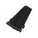 Velcro tie | L: 150mm | W: 10mm | black | 20pcs | Ømax: 36mm фото 1