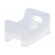 Screw mounted clamp | polyamide | natural | B: 3mm | H: 7mm | L: 15mm image 1