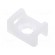 Cable tie holder | polyamide | natural | Tie width: 2.5÷4.8mm image 1