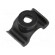 Clip base | polyamide | black | Ømount.hole: 4.8mm | W: 12.7mm | L: 25mm image 1