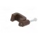Holder | brown | for flat cable,YDYp 2x1,5 | 50pcs | with a nail paveikslėlis 6