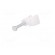 Holder | white | Application: OMYp 2x0,5,for flat cable | 25pcs. image 2
