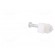 Holder | white | Application: OMYp 2x0,5,for flat cable | 25pcs. image 4