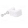 Holder | white | Application: YDYp 2x1,5,for flat cable | 100pcs. image 2