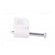 Holder | white | Application: YDYp 2x1,5,for flat cable | 100pcs. image 7