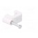 Holder | white | Application: YDYp 2x1,5,for flat cable | 100pcs. image 8