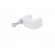 Holder | white | Application: YDYp 2x1,5,for flat cable | 25pcs. image 2