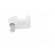 Holder | white | Application: YDYp 2x1,5,for flat cable | 25pcs. image 9