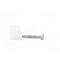 Holder | white | Application: YDYp 3x1,for flat cable | 100pcs. image 7