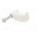 Holder | white | Application: YDYp 3x1,for flat cable | 25pcs. image 2