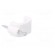 Holder | white | for flat cable,YDYp 3x2,5 | 100pcs | with a nail image 8