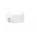 Holder | white | for flat cable,YDYp 3x2,5 | 100pcs | with a nail image 9
