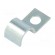 Screw mounted clamp | ØBundle : 10mm | Ømount.hole: 6mm | W: 12mm image 1