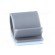 Self-adhesive cable holder | PVC | grey | 13.2mm image 5