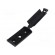 Screw mounted clamp | polyamide | black image 1