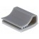 Self-adhesive cable holder | PVC | grey image 1