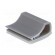 Self-adhesive cable holder | PVC | grey image 2