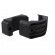 Fixing clamp | Cable P-clips | ØBundle : 47÷73mm | polyamide | black image 7