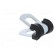 Fixing clamp | ØBundle : 3.2÷4.8mm | W: 13mm | steel | SL | W1 | DIN 3016 image 4