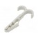 Holder | Cable P-clips,for braids,protective tubes | light grey image 1