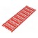 Markers | 1.5÷2.5mm | polyamide 66 | red | -40÷100°C | snap fastener image 2