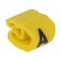 Markers | Marking: A | 2÷5mm | PVC | yellow | -65÷105°C | leaded | HGDC2-5 image 1