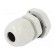 Cable gland | PG9 | IP67 | Mat: polyamide | grey | Conform to: DIN 40430 image 1
