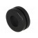 Grommet | Ømount.hole: 11mm | Øhole: 8mm | PVC | black | -30÷60°C paveikslėlis 2
