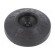 Grommet | Ømount.hole: 12mm | elastomer thermoplastic TPE | black image 1