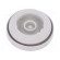 Grommet | Ømount.hole: 25mm | elastomer thermoplastic TPE | grey image 2