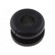 Grommet | Ømount.hole: 6.4mm | Øhole: 4mm | PVC | black | -30÷60°C фото 1