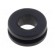 Grommet | Ømount.hole: 6mm | Øhole: 4.1mm | rubber | black image 1