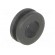 Grommet | Ømount.hole: 6mm | Øhole: 4.1mm | rubber | black paveikslėlis 4