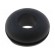 Grommet | Ømount.hole: 7.7mm | Øhole: 4.8mm | black | -40÷135°C | UL94HB image 1